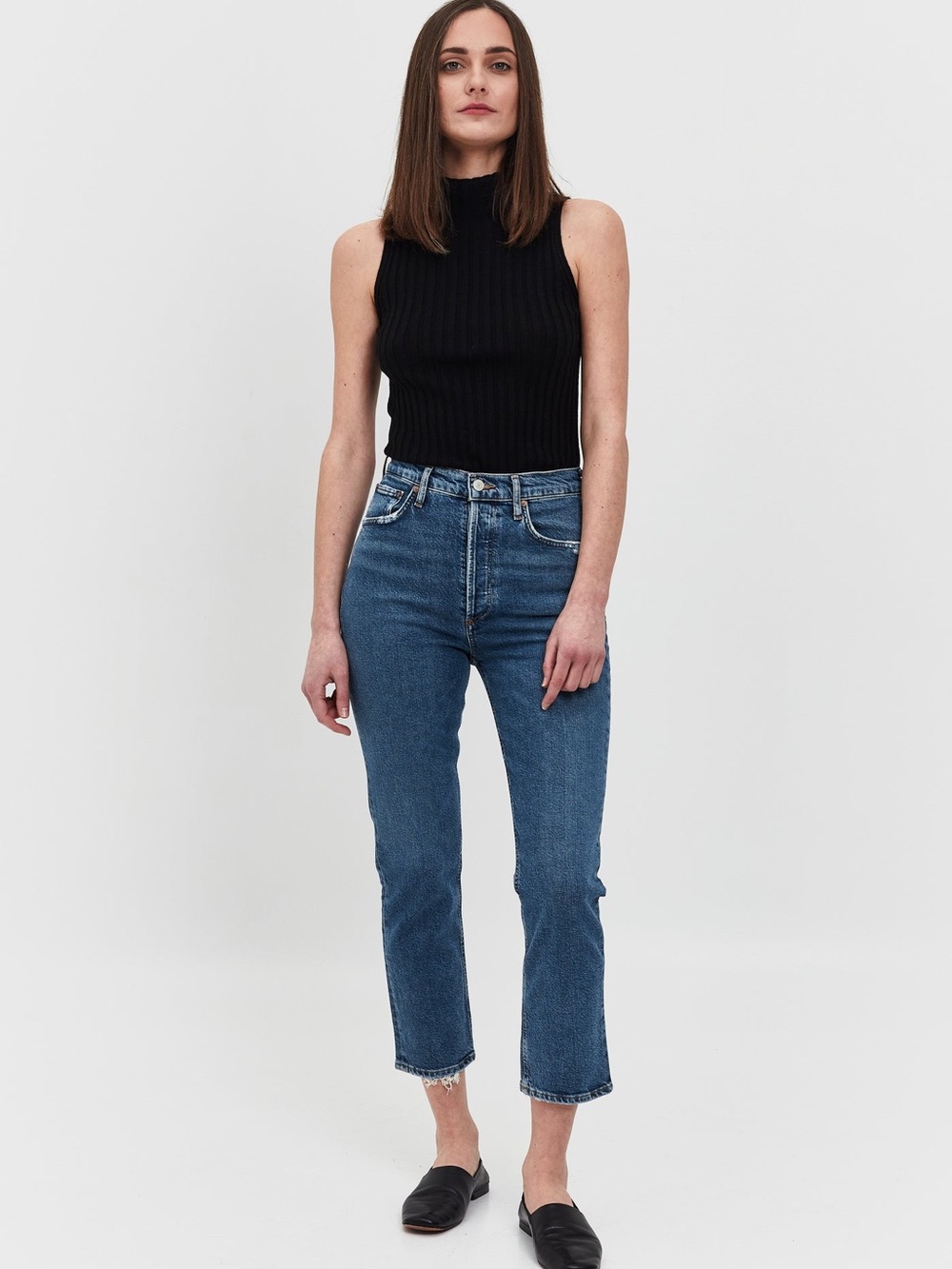 Agolde Riley crop size 25